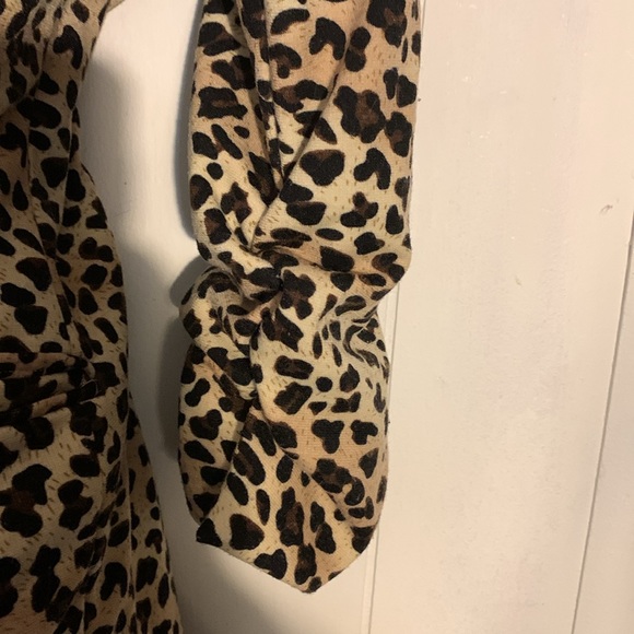 Leopard print animal jacket size M - Picture 2 of 5